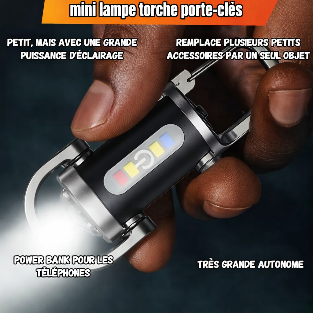 Mini lampe porte-clés
