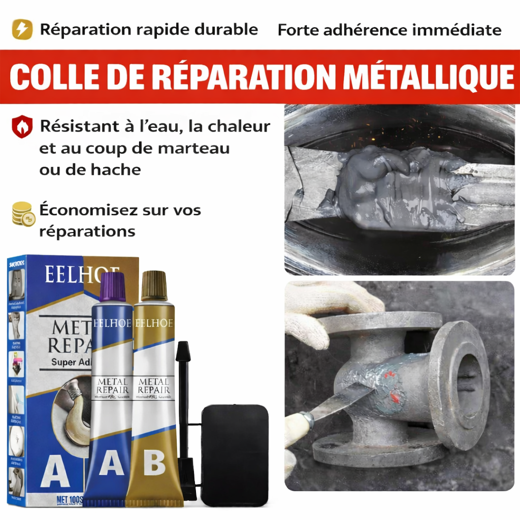 colles pour metal