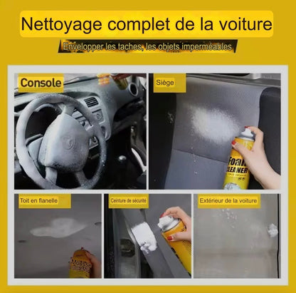 Spray nettoyant d'intérieur de voiture Multi-usage 650 mil