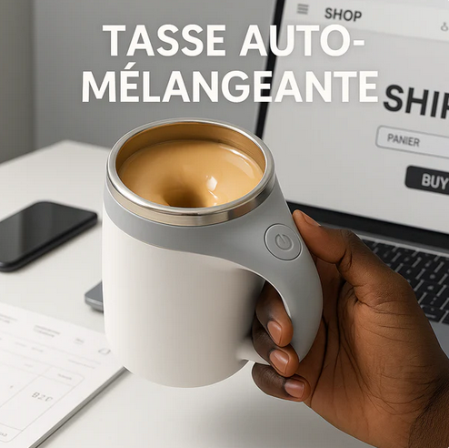Tasse auto-mixante