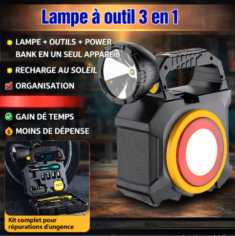 Lampe à outil 3 en 1