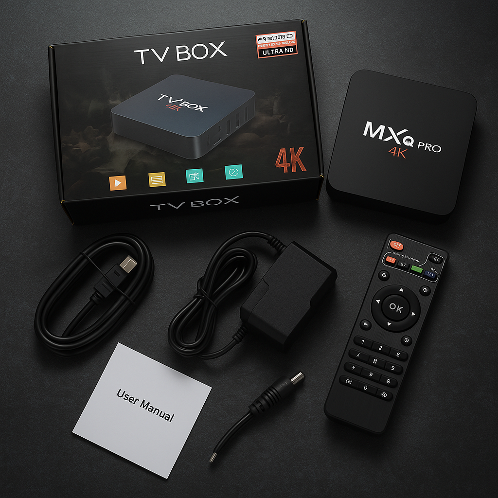 TV Box Android MXQ Pro 4K