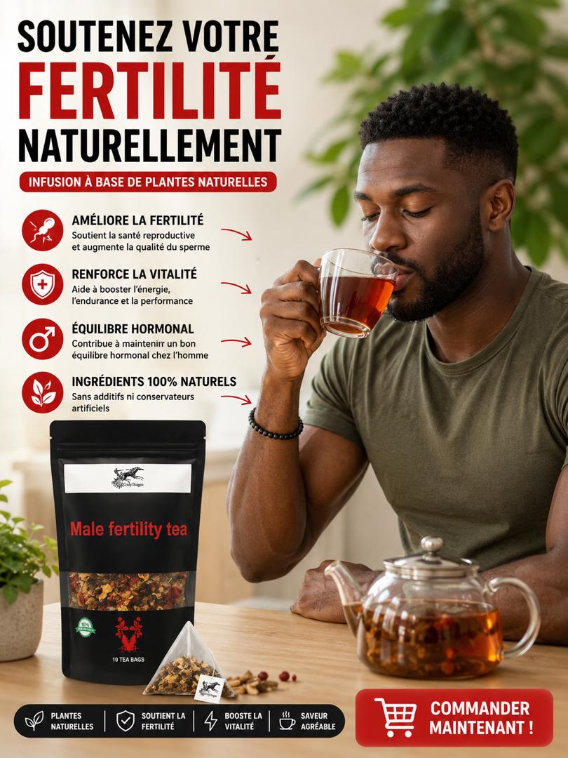 Thé Médicinal Des Hommes Actifs : Vitalité, Libido et Énergie Retrouvées
