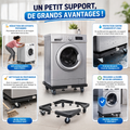 Support à roulette
