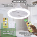 Lampe ventilateur