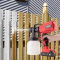 pistolet à peinture électrique sans fil -Résultat professionnel garanti, Travail sans éclaboussures.