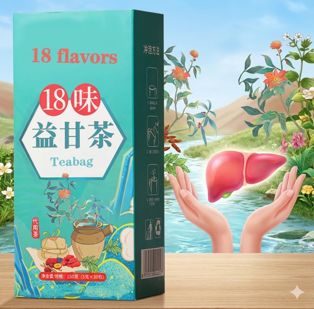 Thé au 18 saveurs asiatiques - Vitalité, Régénération, Purification