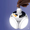 Lampe solaire -  rechargeable via les rayons solaires; grande autonomie, Luminosité élevée